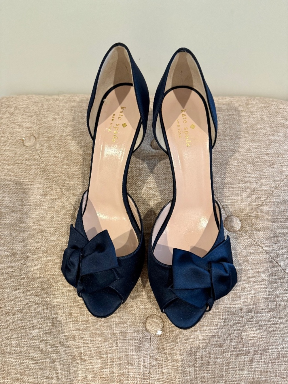 Almost  New Gorgeous Kate Spade Navy Shoes